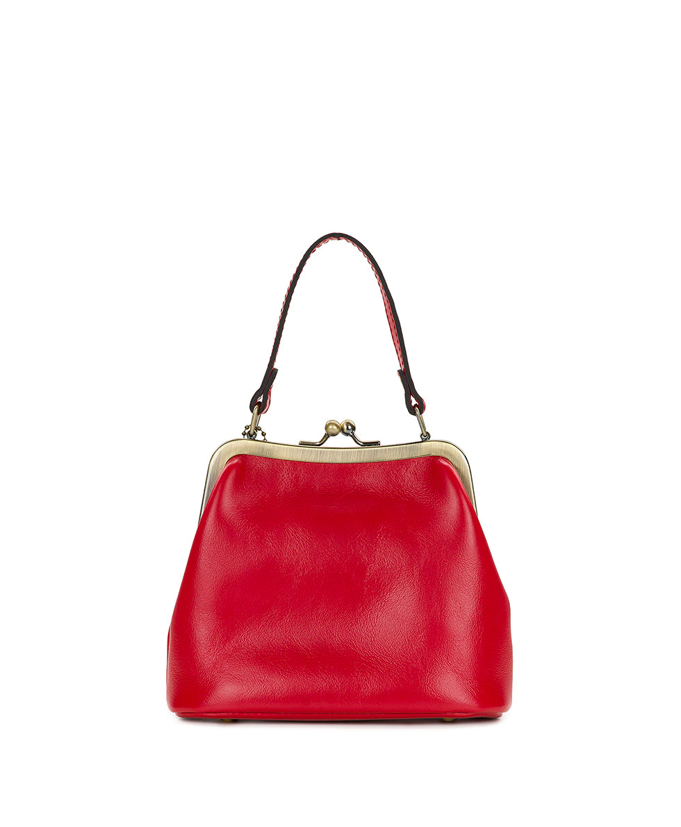 Mini Laureana Chain Crossbody - Vintage Distressed Leather - Image 2