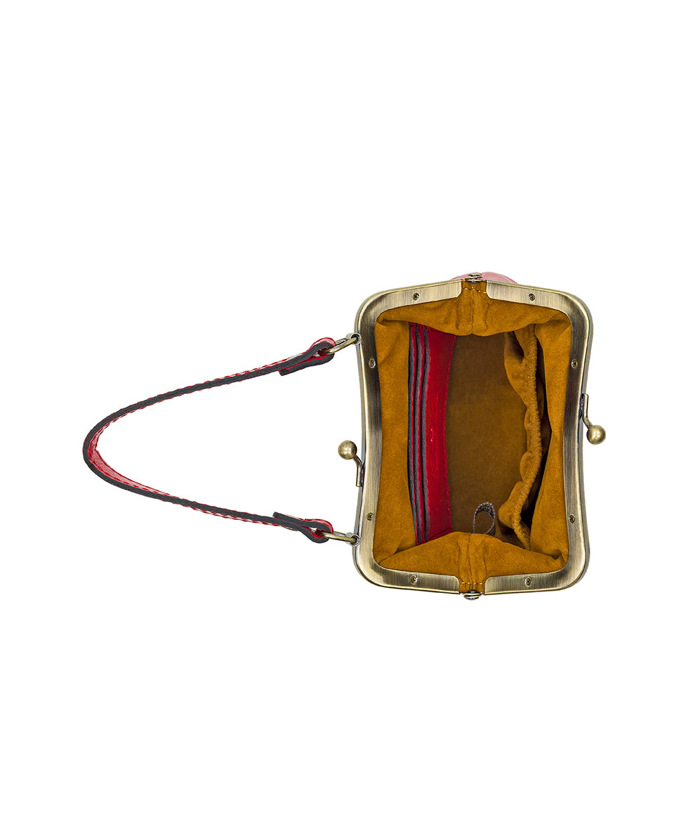 Mini Laureana Chain Crossbody - Vintage Distressed Leather - Image 5