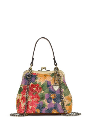 Mini Laureana Chain Crossbody - Painted Woven