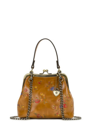 Mini Laureana Chain Crossbody - Fleur de Jardin Embossed