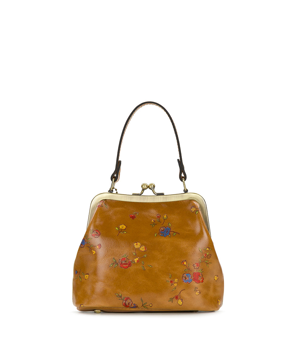Mini Laureana Chain Crossbody - Fleur de Jardin Embossed - Image 2