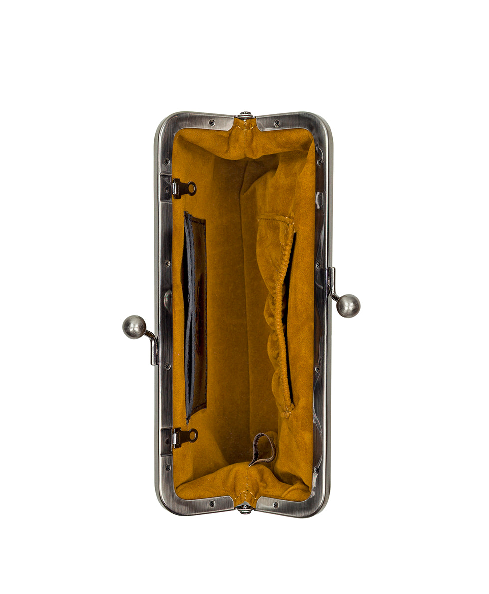 Mini Potenaz Chain Crossbody - Vintage Distressed Leather - Image 4