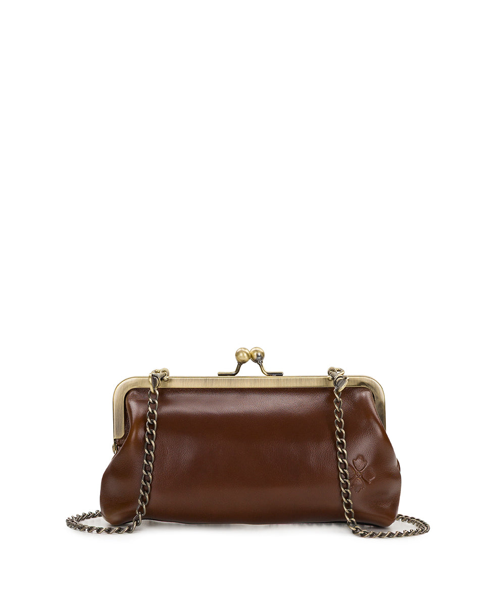 Mini Potenaz Chain Crossbody - Vintage Distressed Leather - Image 5