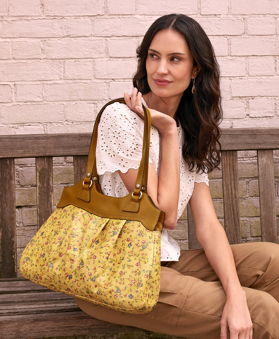 Napoli Satchel - Fleur de Jardin - Image 4