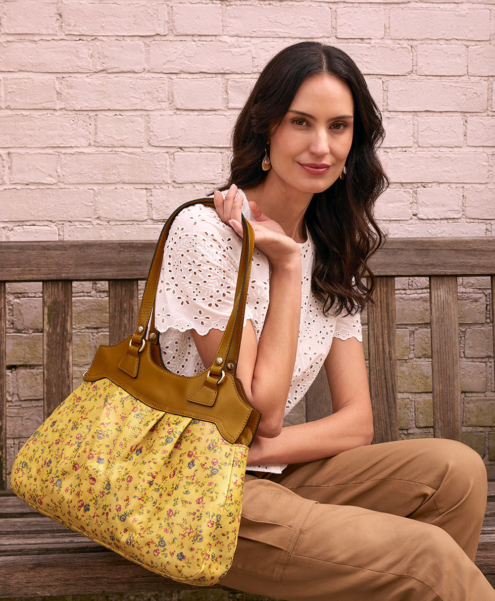 Napoli Satchel - Fleur de Jardin - Image 7
