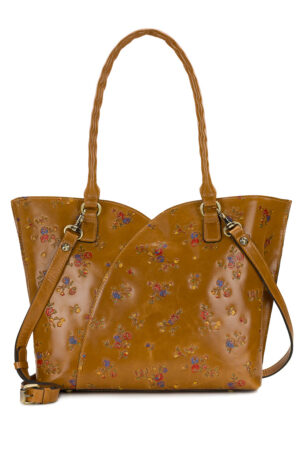 Marion Tote - Fleur de Jardin Embossed