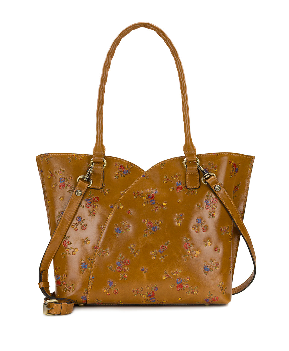 Marion Tote - Fleur de Jardin Embossed