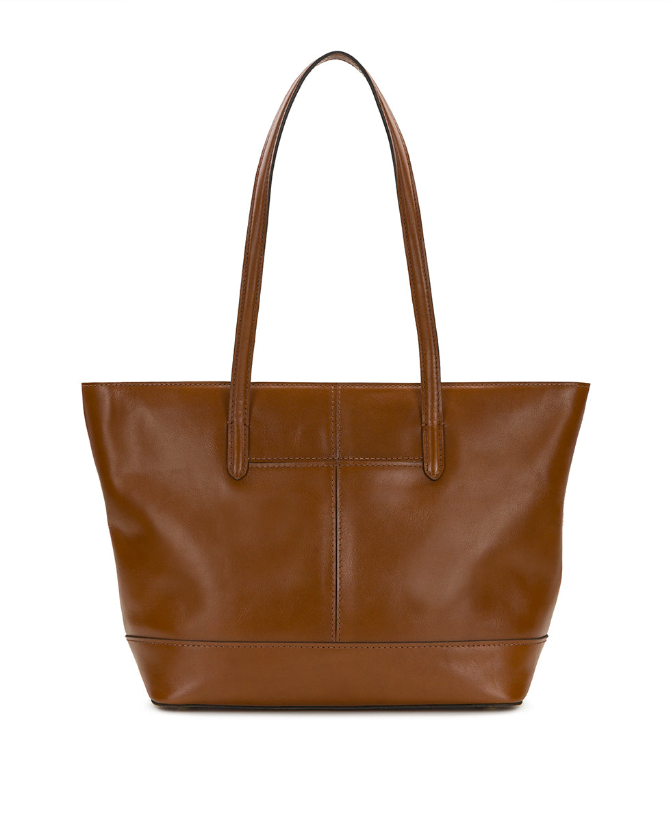 Verzi Tote with Scarf - European Natural Fine Weave - Image 2