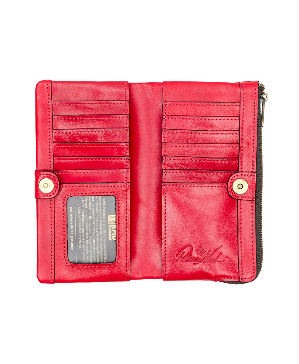 Prassa Wallet - Parisian Floral Tooled - Image 3