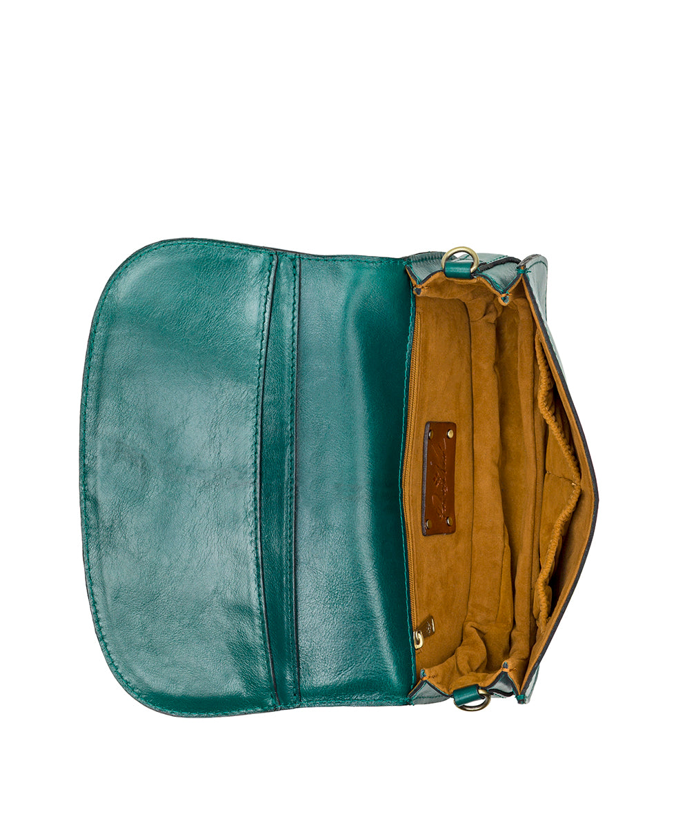 Martell Crossbody Clutch - Vintage Distressed Leather - Image 5