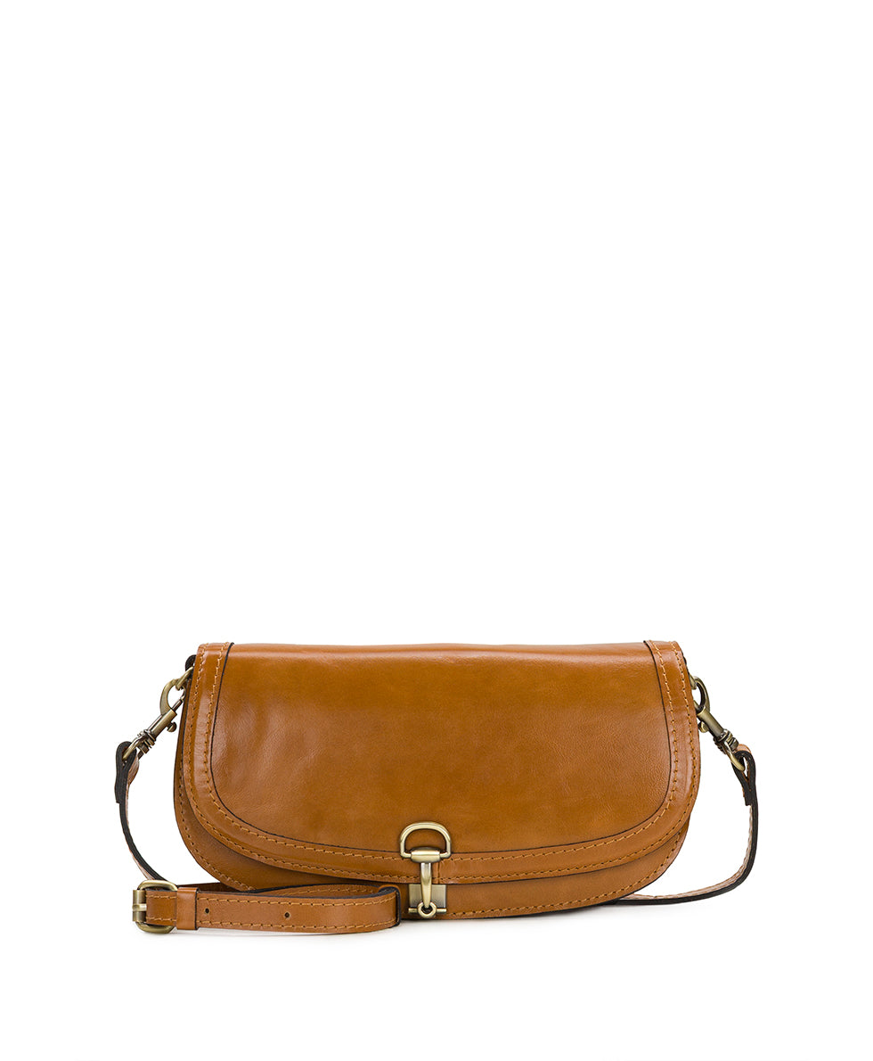Martell Crossbody Clutch - Vintage Glazed Leather