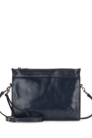 Yvette Clutch Crossbody - Vintage Glazed Leather