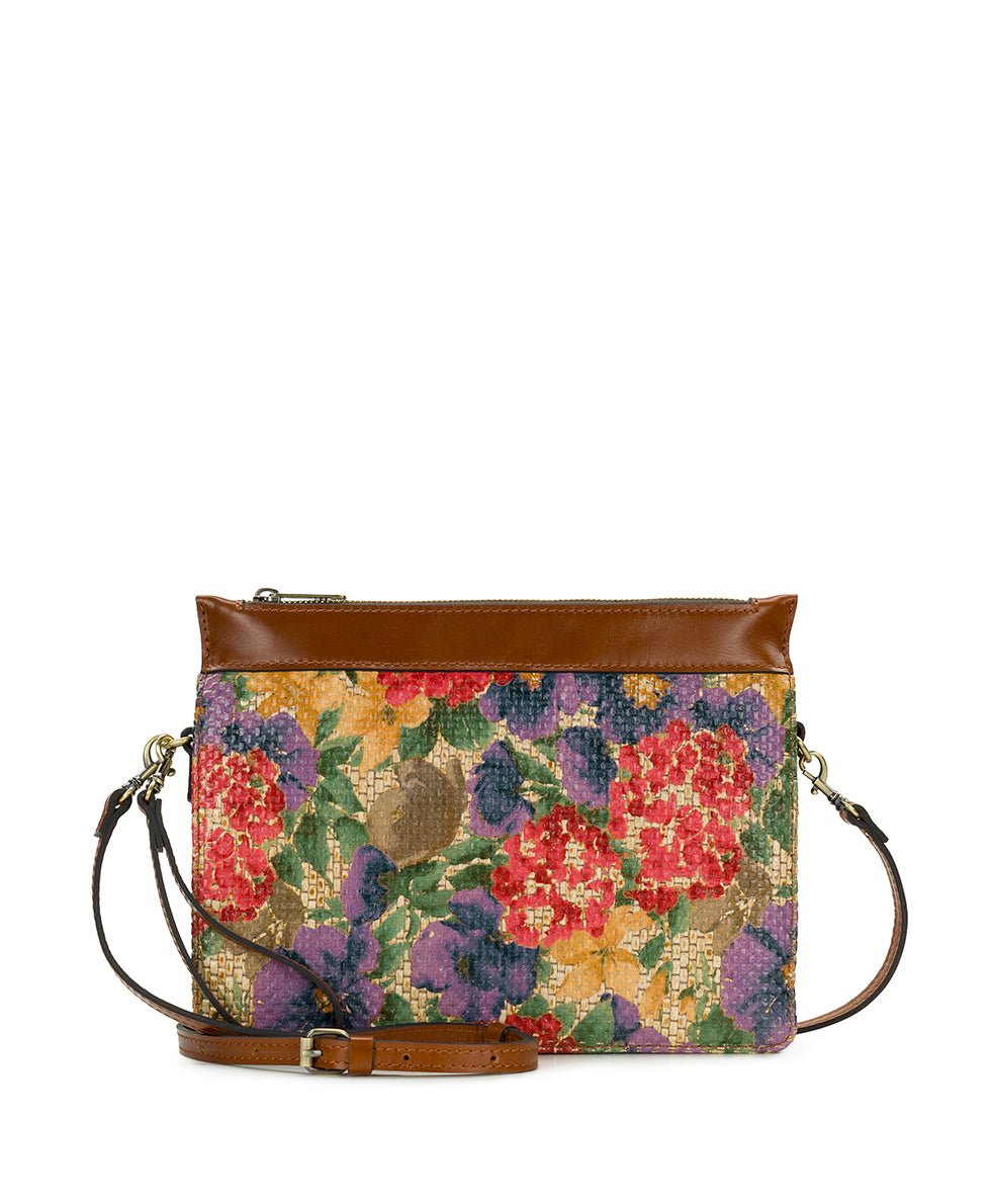 Yvette Clutch Crossbody - Painted Woven