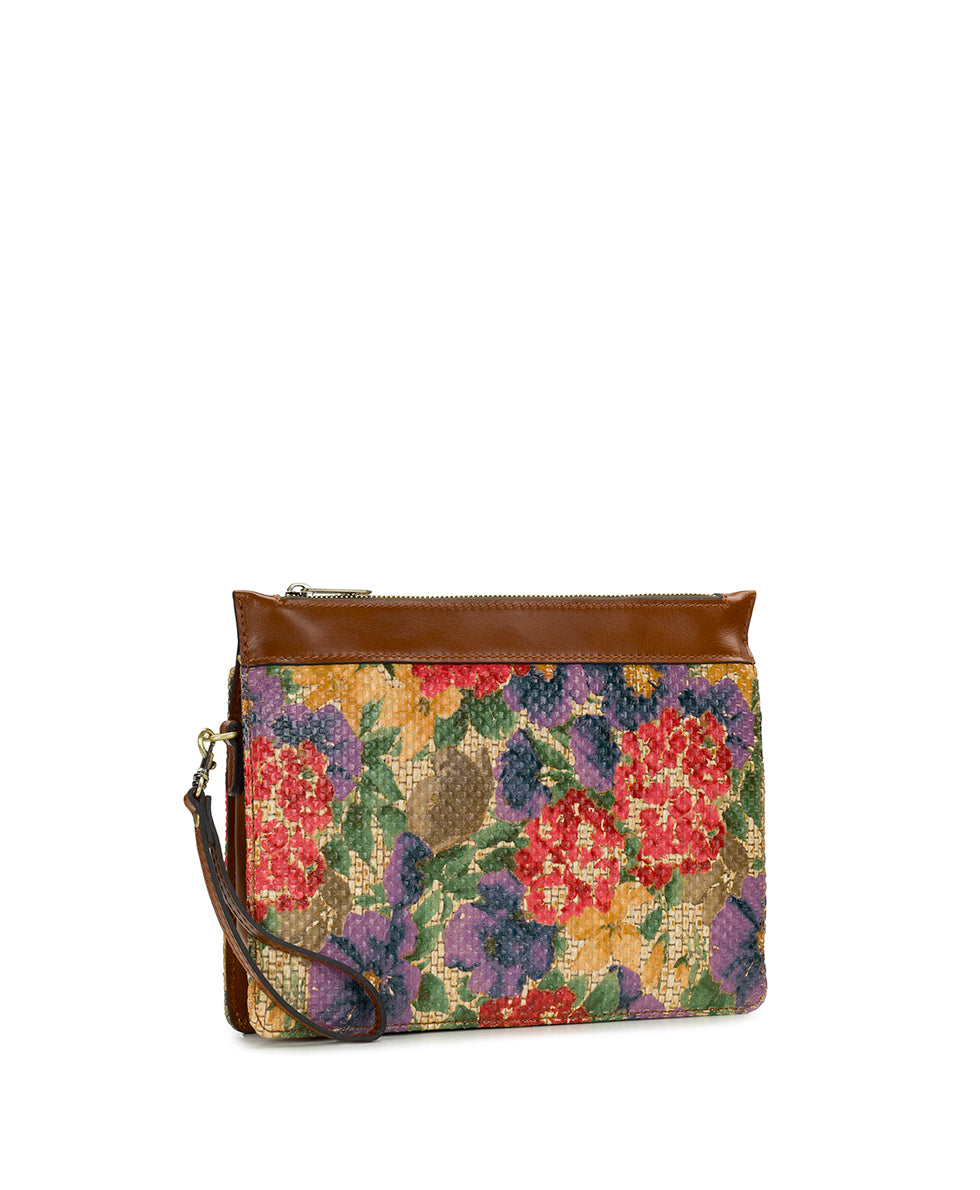 Yvette Clutch Crossbody - Painted Woven - Image 3