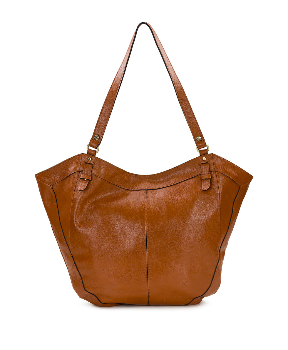 Liliane Tote - Rugged Natural Grain Leather - Image 6