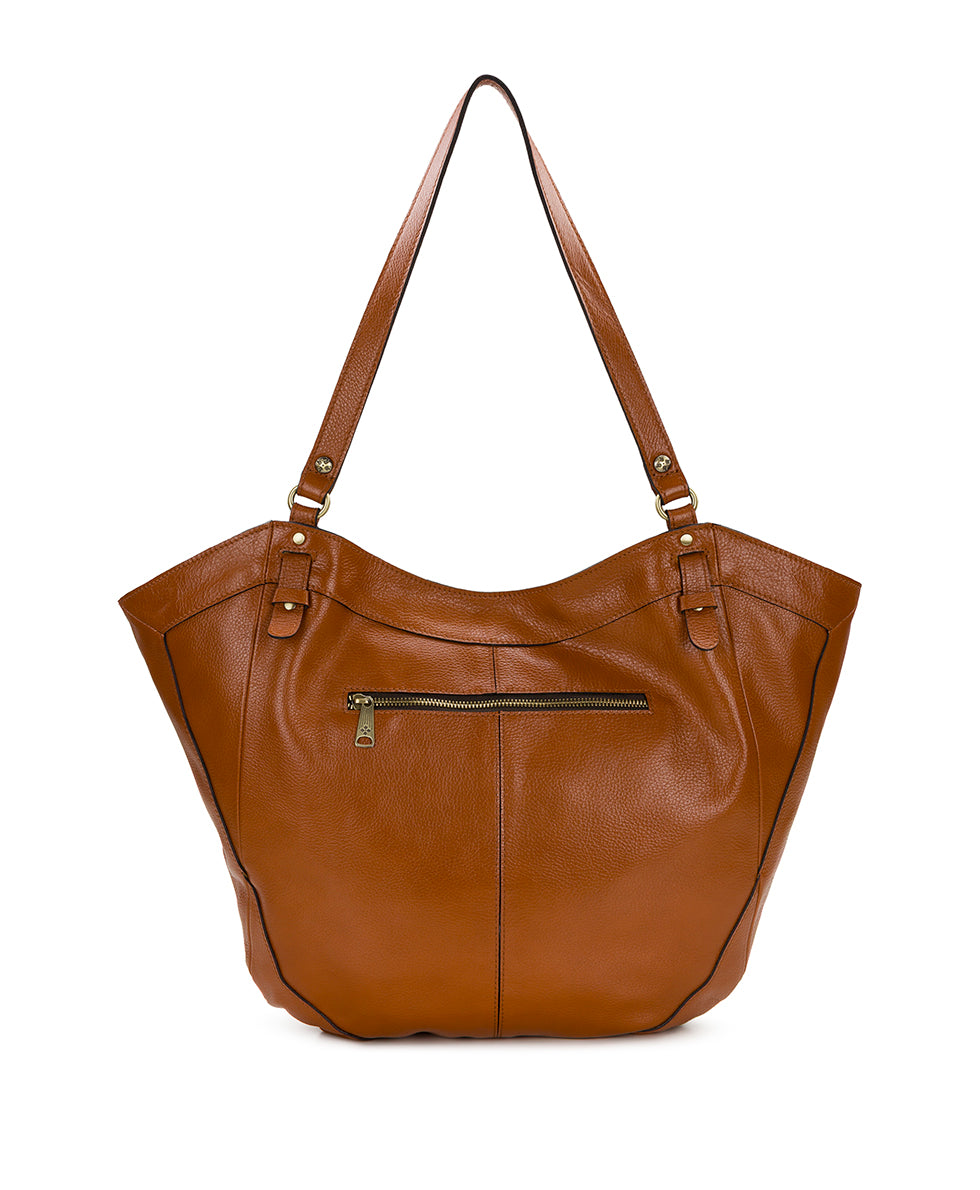 Liliane Tote - Rugged Natural Grain Leather - Image 7