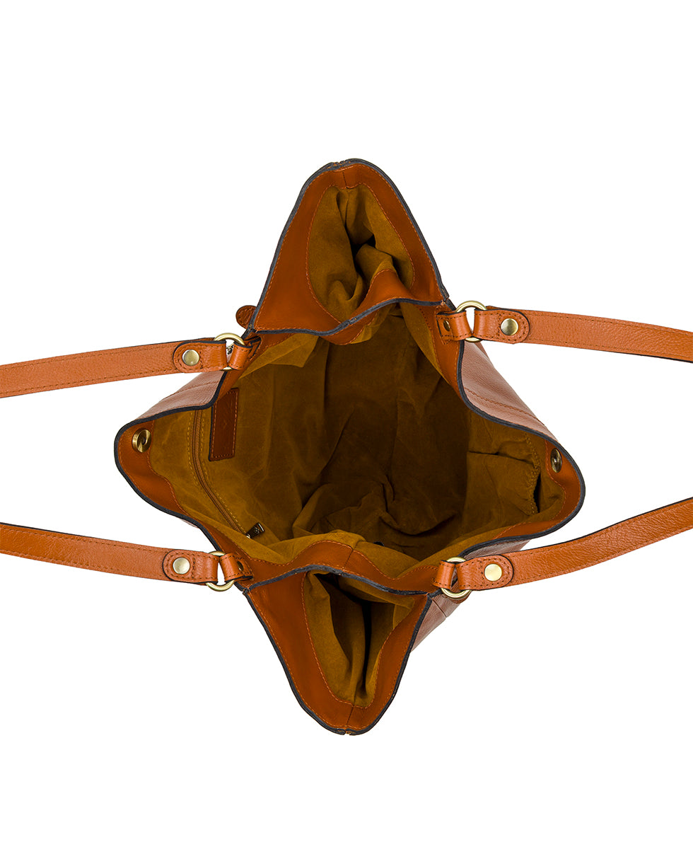 Liliane Tote - Rugged Natural Grain Leather - Image 10