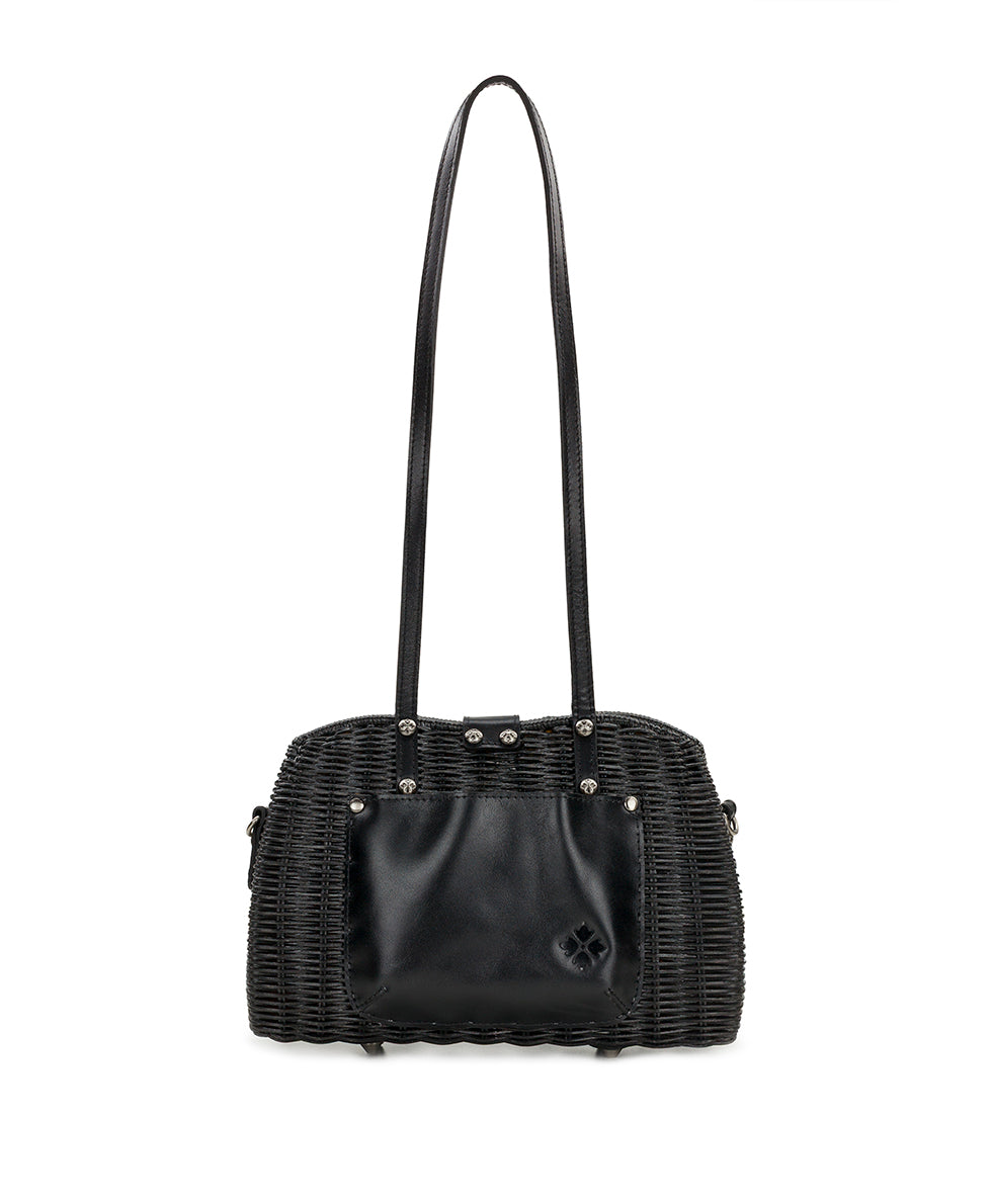 Isere Wicker Satchel with Scarf - Spring Wicker - Image 7