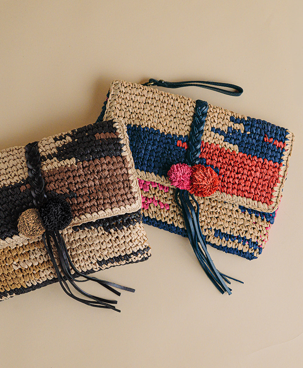 Charlotte Wristlet Clutch - Specialty Woven - Image 6