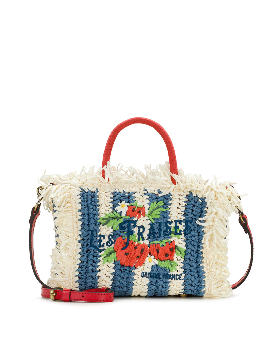 Les Fraises Small Tote - Specialty Woven