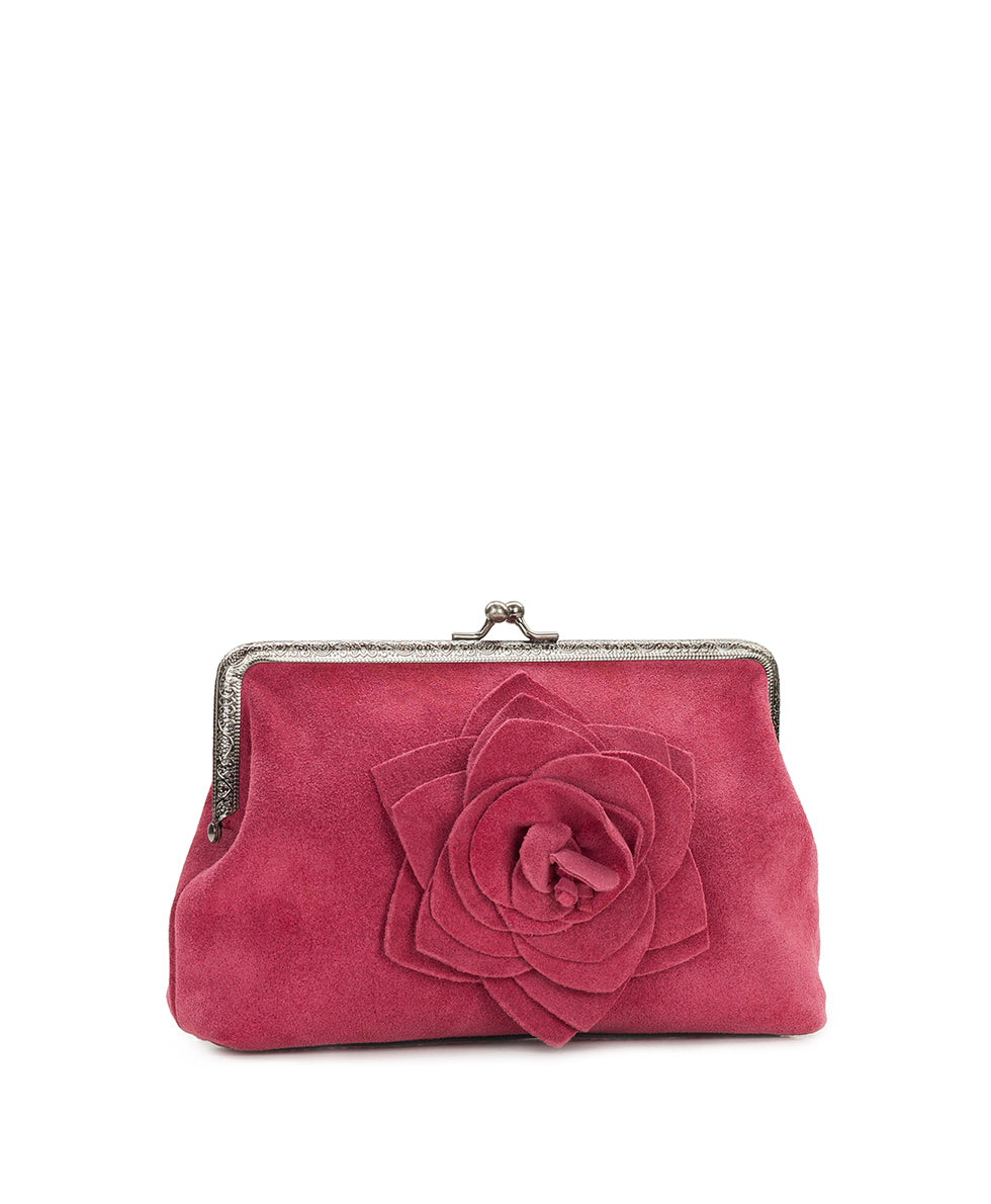 Borriana Frame with Parisian Rose - Suede Leather - Image 3