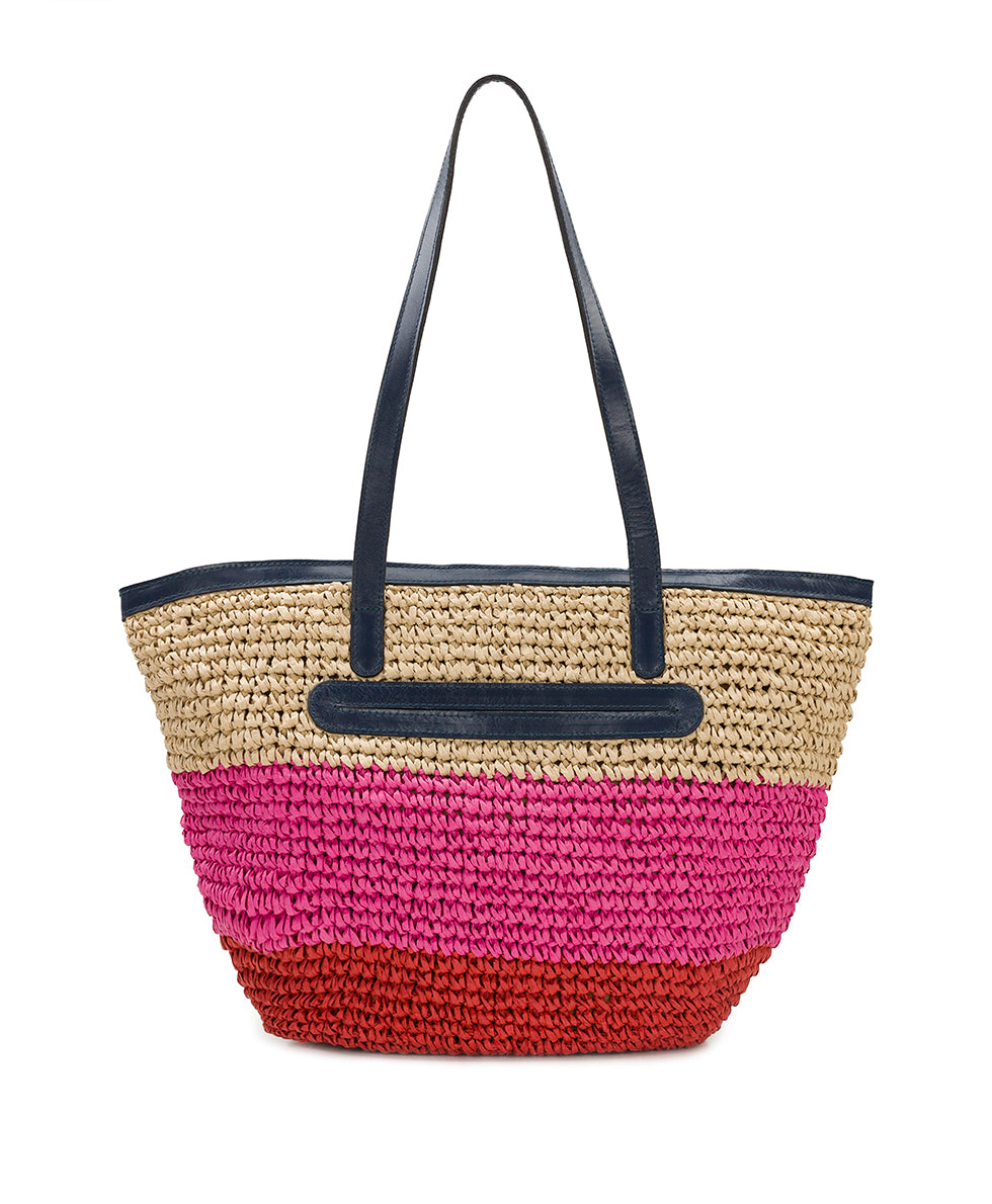 Marconia Tote with Pom Pom Tassel - Specialty Woven - Image 6