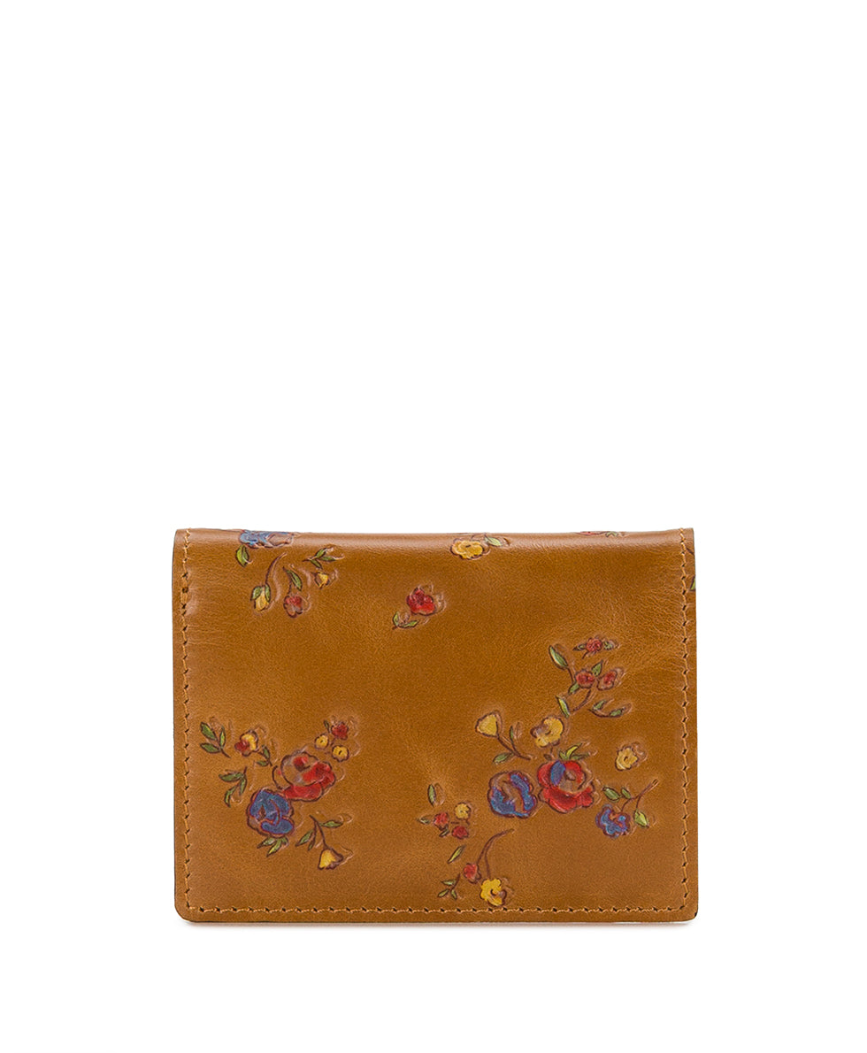 Annecy Wallet - Fleur de Jardin Embossed