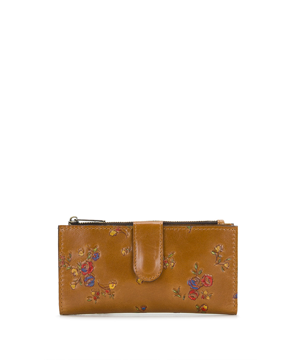 Nazari Wallet - Fleur de Jardin Embossed