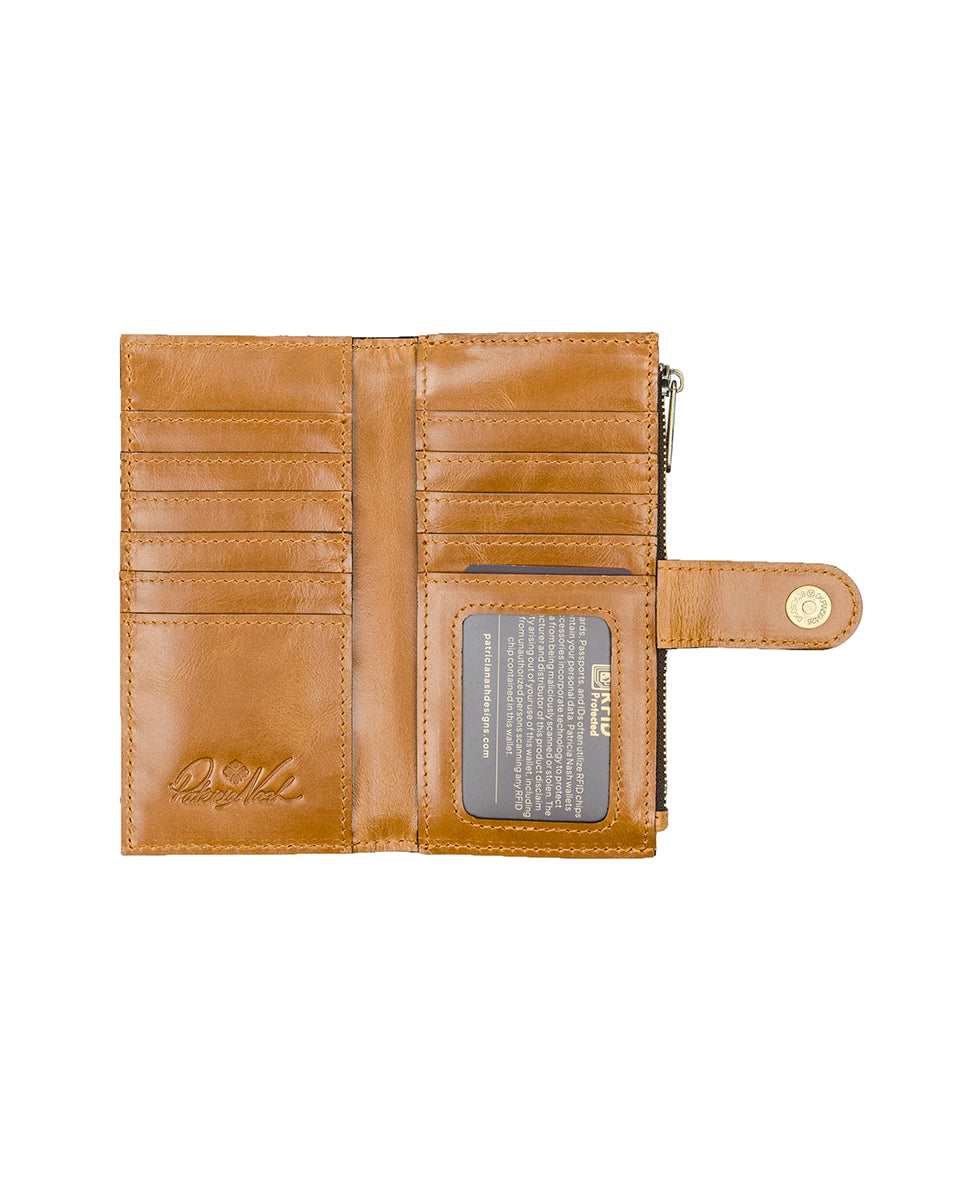 Nazari Wallet - Fleur de Jardin Embossed - Image 3