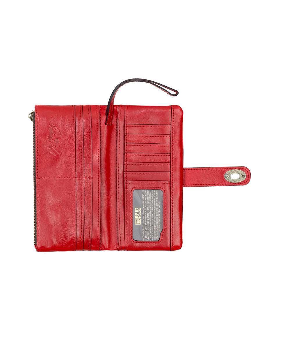 Annesley Wristlet - Vintage Distressed Leather - Image 19